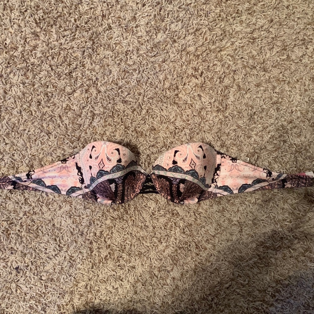victoria secret strapless swim suit